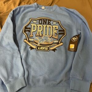 47 Men's Blue One Pride Crewneck Sweater